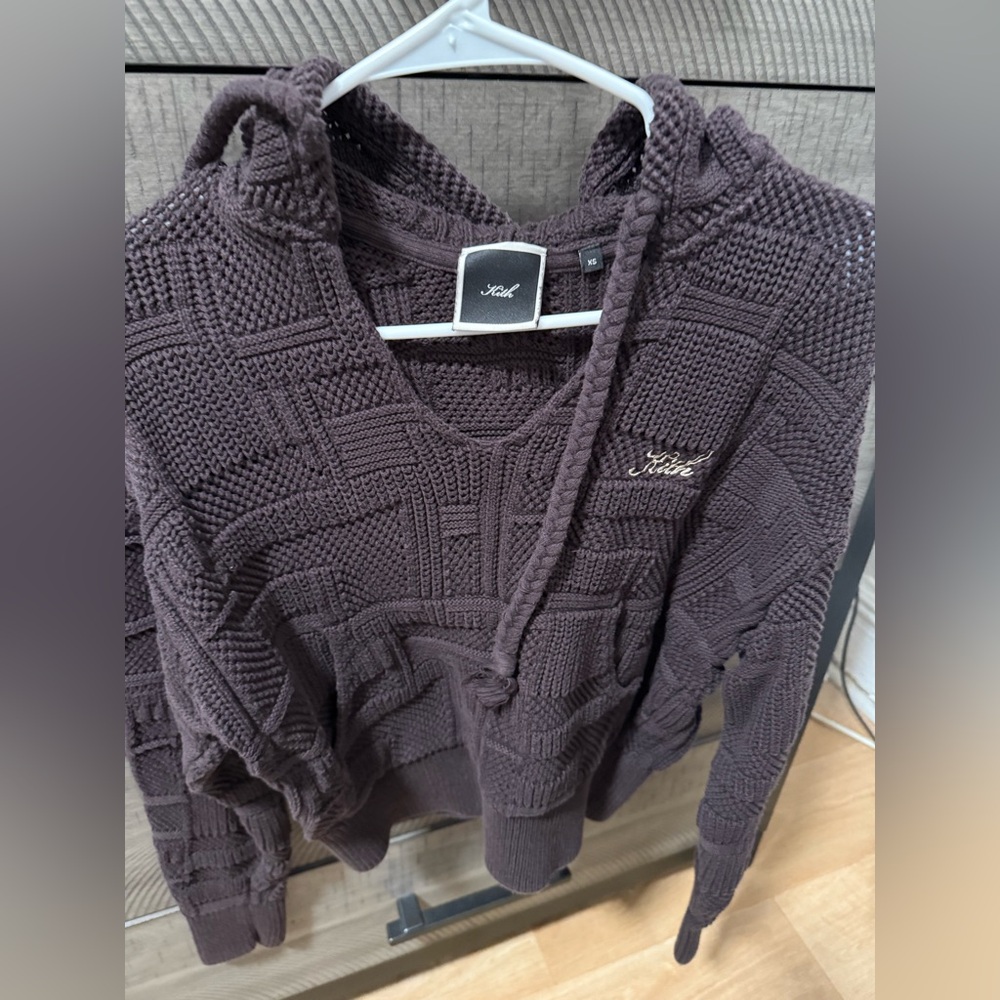 Kith Chocolate Knit Hoodie
